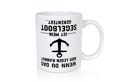 Segler Tasse | Segelboot Humor Kapitän Spruch Witz Geschenkidee