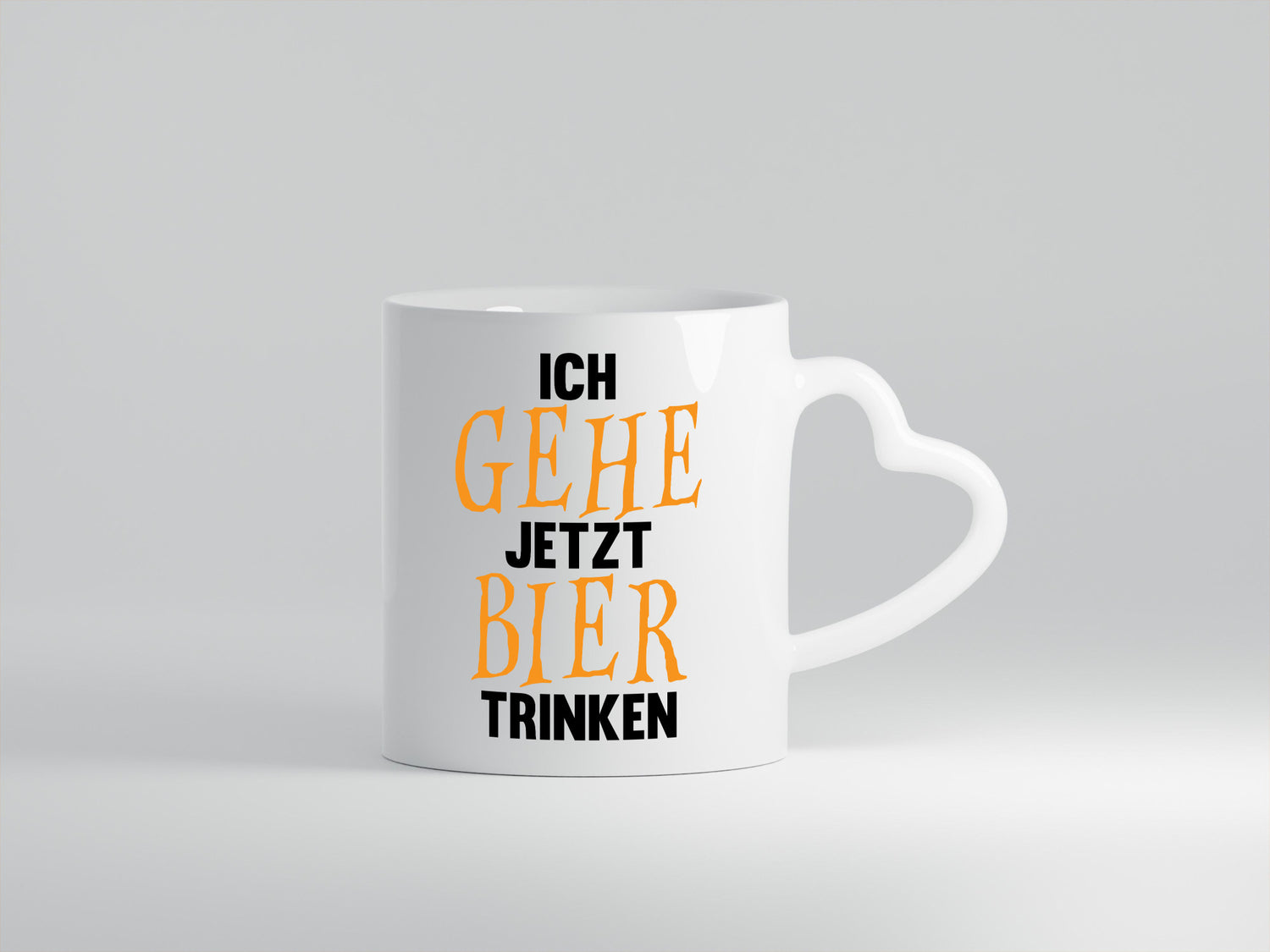Ich gehe jetzt Bier trinken | Bierliebhaber Humor Geschenkidee Tasse