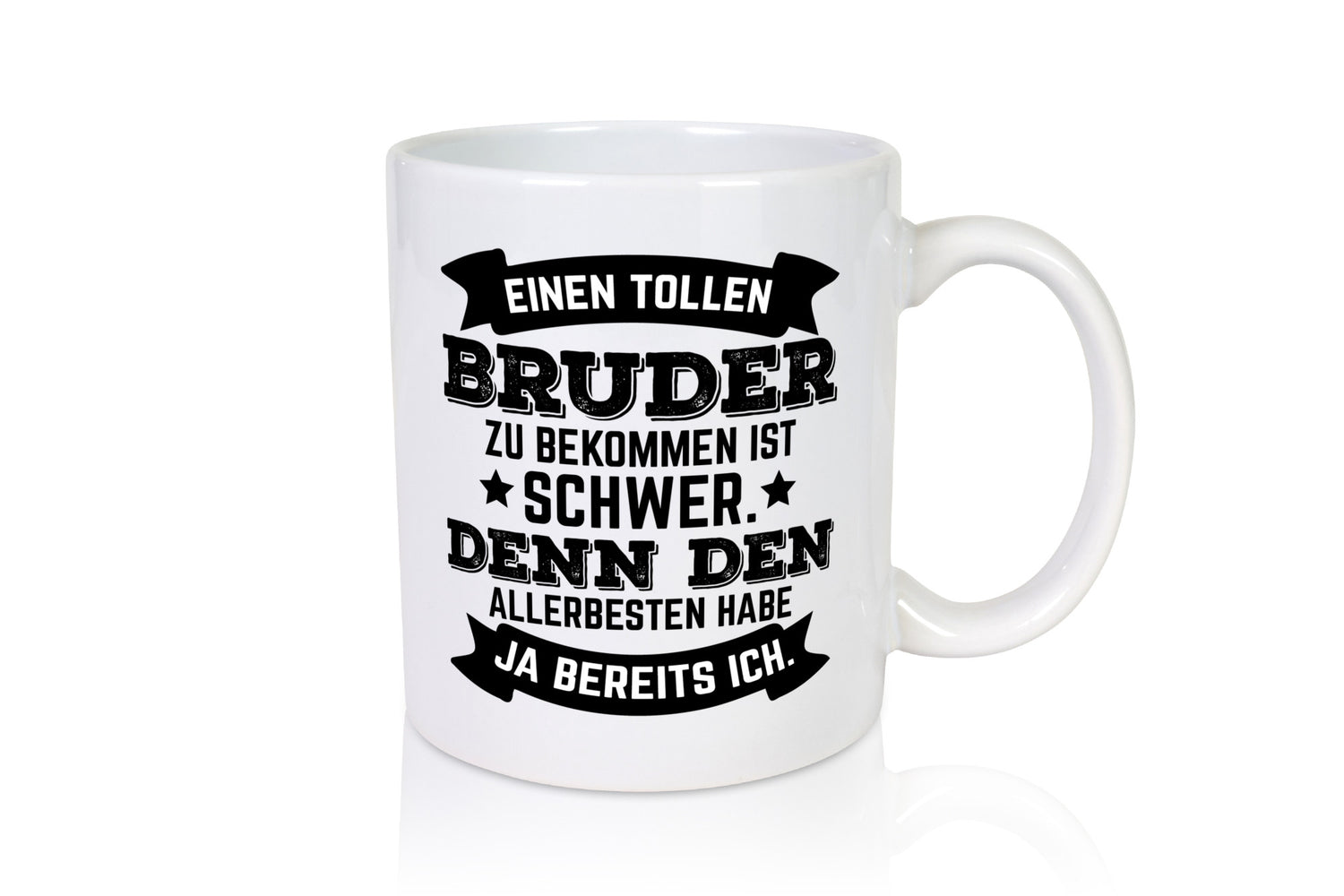 Allerbester Bruder | Geschwister Tasse schöner Spruch lustiger Geschenk Humor