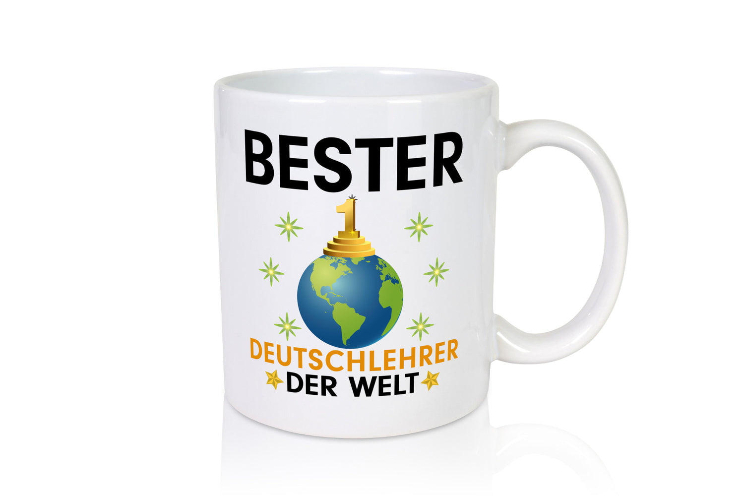 Welt Bester Deutschlehrer | Lehrer Schule Geschenkidee Humor Tasse