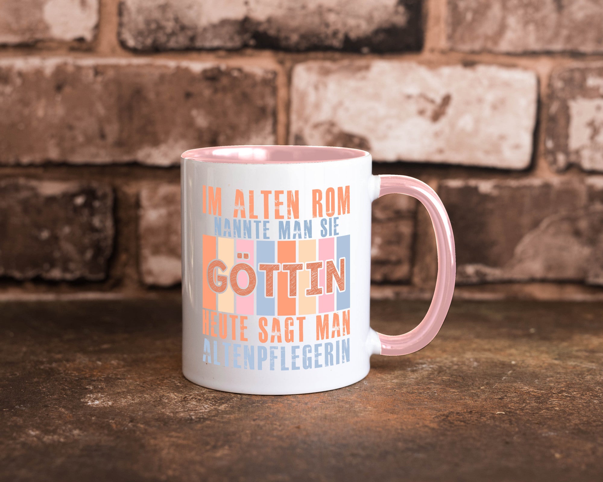 Heute sagt man: Altenpflegerin | Pflegepersonal Pflege Geschenk Humor