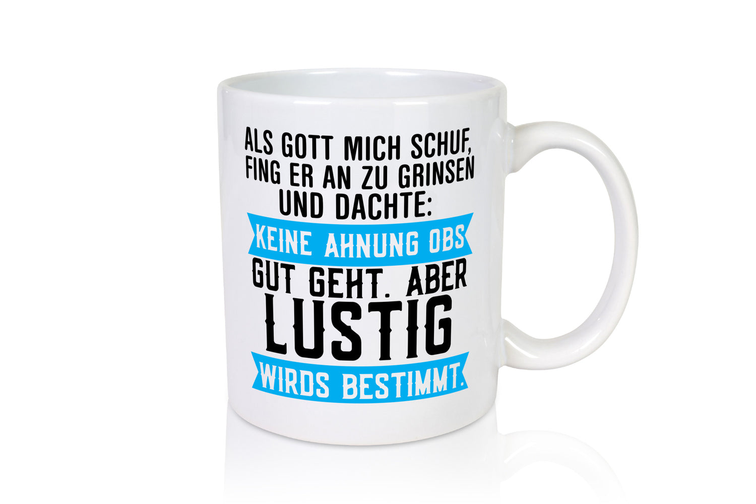 Lustig wirds bestimmt | Kollege Freunde Arbeit Kollegen Büro Geschenk Tasse