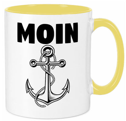 Moin Anker | Norddeutschland Tasse Norddeutscher Humor Geschenkidee