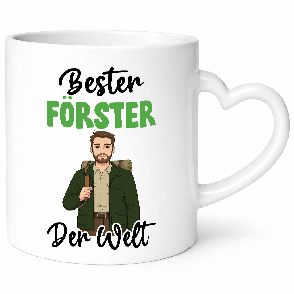 Bester Förster | Forst Arbeit v2 lustig Kollegen Büro Geschenk Tasse