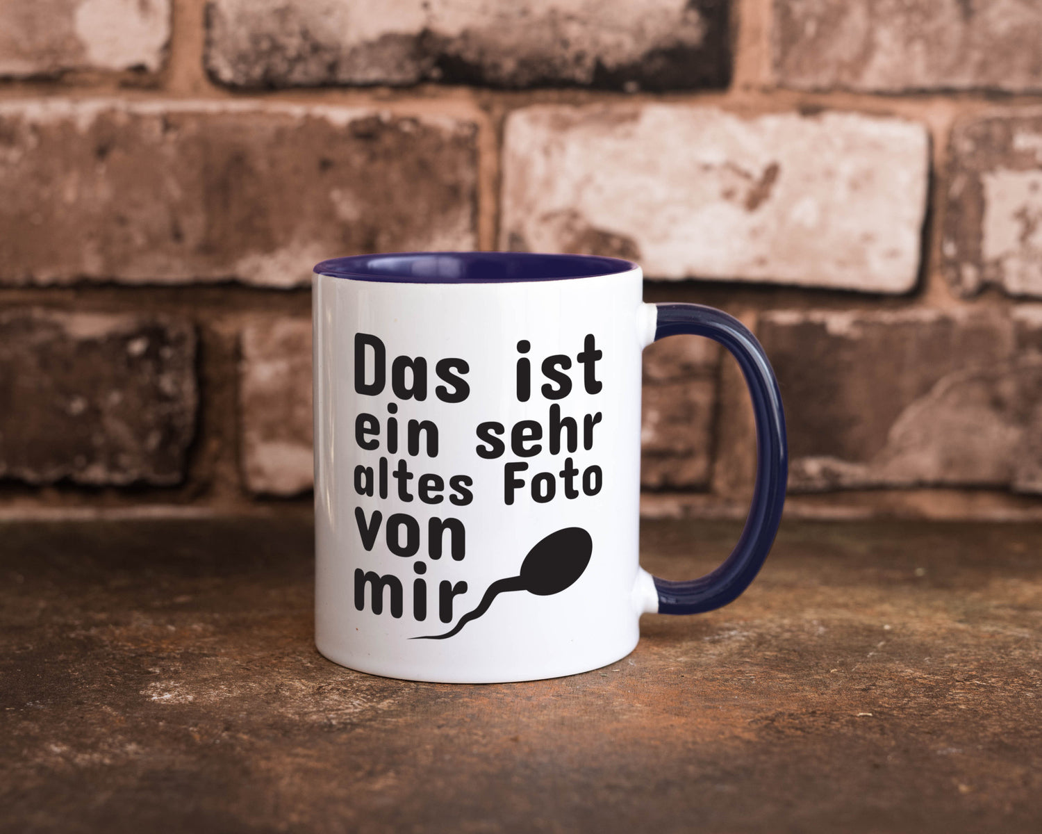 Sehr altes Foto von mir | lustige Tasse Männer Humor Geschenk Geschenkidee