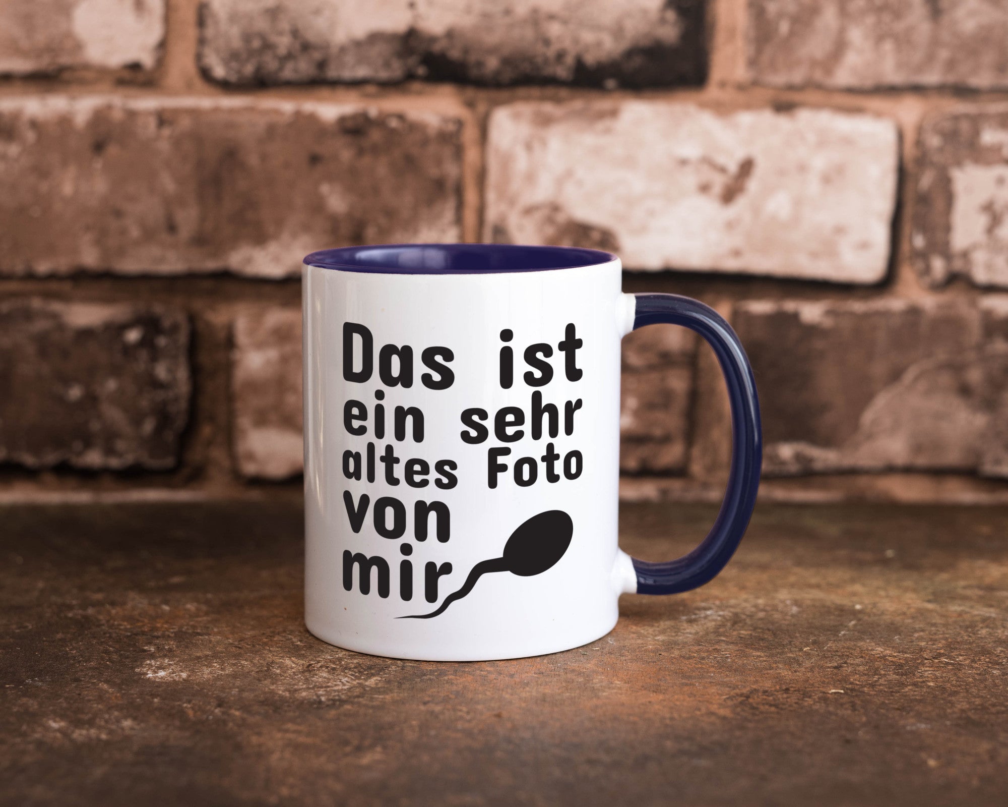 Sehr altes Foto von mir | lustige Tasse Männer Humor Geschenk Geschenkidee