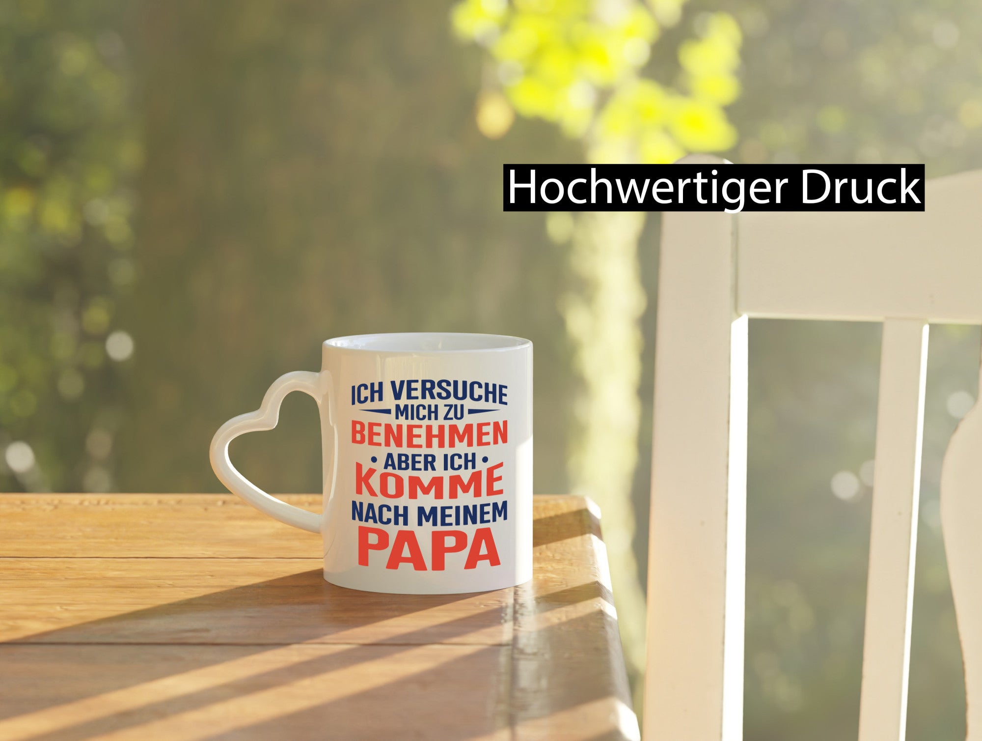 Ich komme nach Papa | und Sohn Bester lustig Familie Geschenkidee Geschenk Tasse