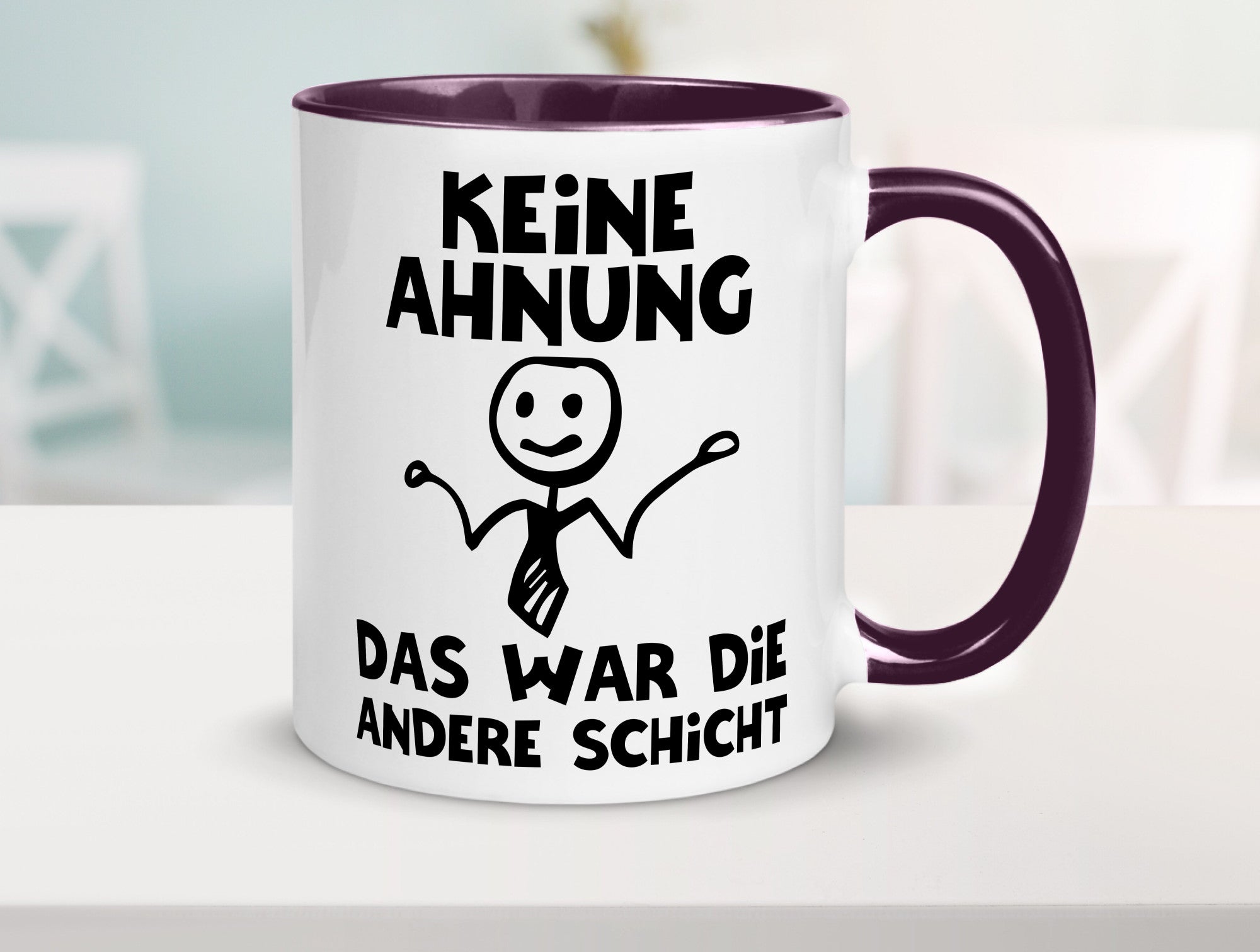 Das war die andere Schicht | Arbeit Mitarbeiter lustiger Spruch Geschenk