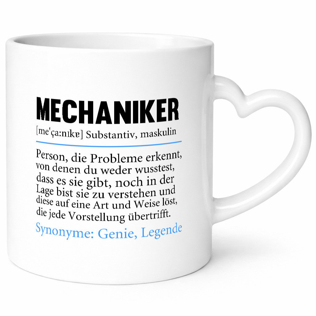 Mechaniker | Spruch KFZ Beruf Werkstatt v2 lustig Arbeit Kollegen Büro Geschenk