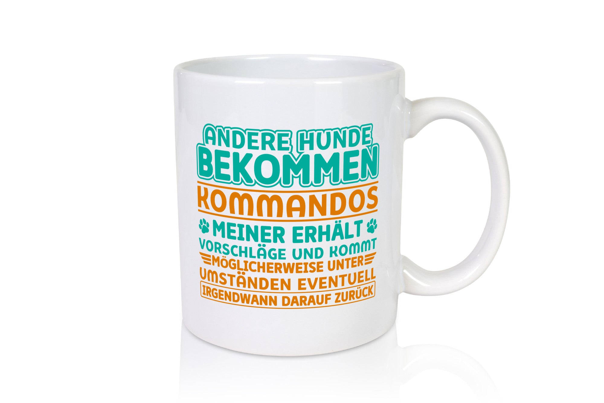 Hunde Training | Hundebesitzer Tasse Hundekommando vl10 Geschenk Tierliebhaber
