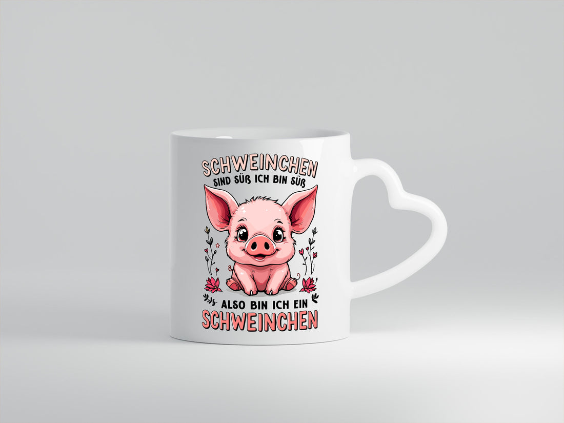 Ich bin ein Schweinchen | Schweine Bauer v2 Geschenkidee Humor Tasse