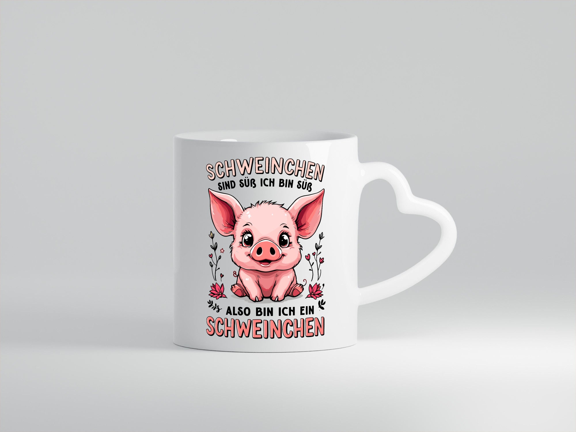 Ich bin ein Schweinchen | Schweine Bauer v2 Geschenkidee Humor Tasse