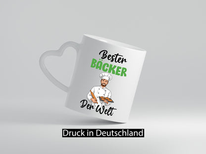Bester Bäcker | Bäckerei Backen Konditor v2 Humor Geschenkidee Tasse