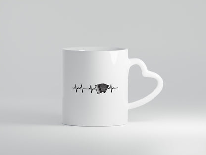 Akkordeon Motiv | Musiker Ziehharmonika Musik Geschenkidee Humor Tasse