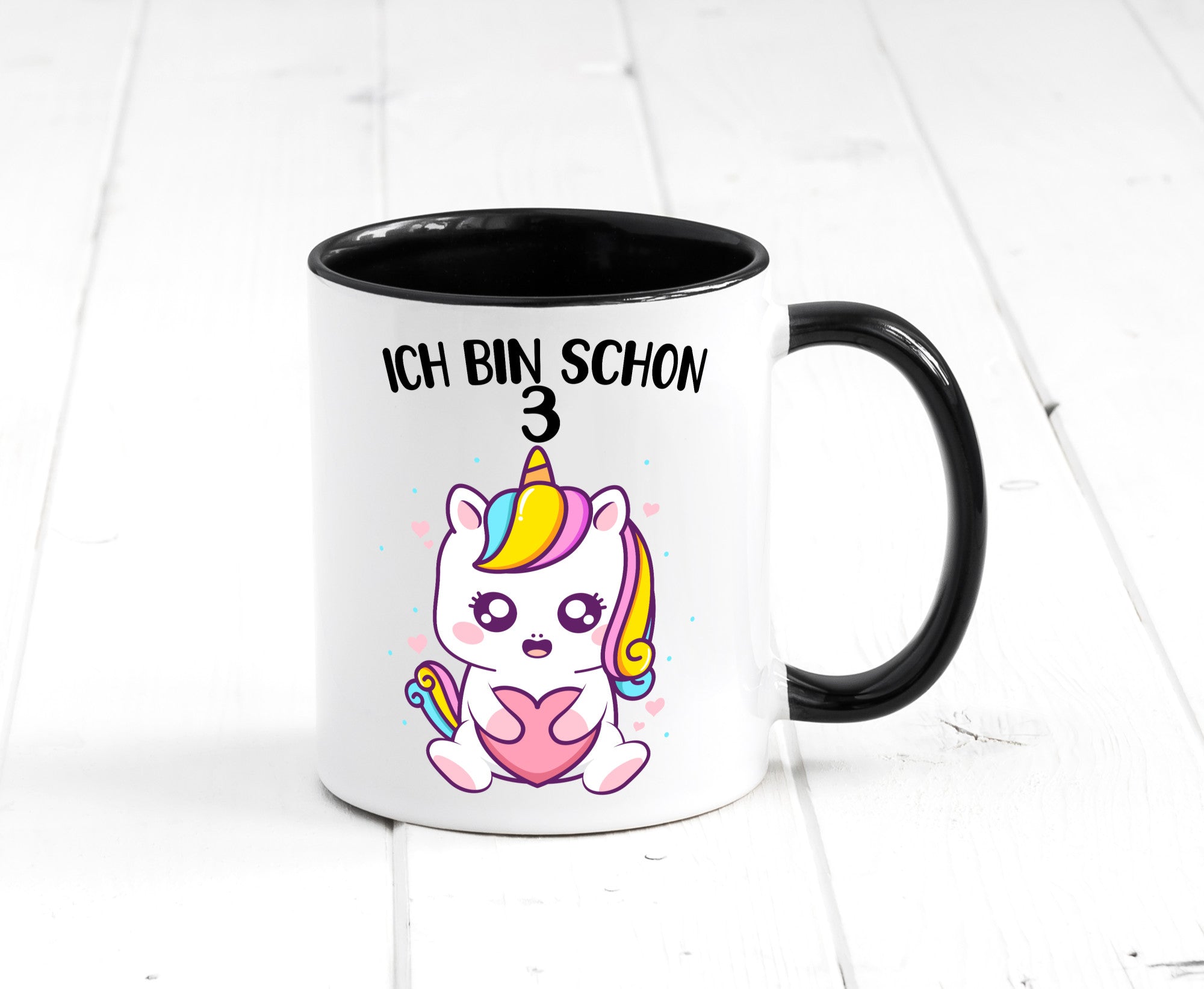 3. Geburtstag | Ich bin schon 3 Jahre Einhorn Mädchen lustig Geschenkidee