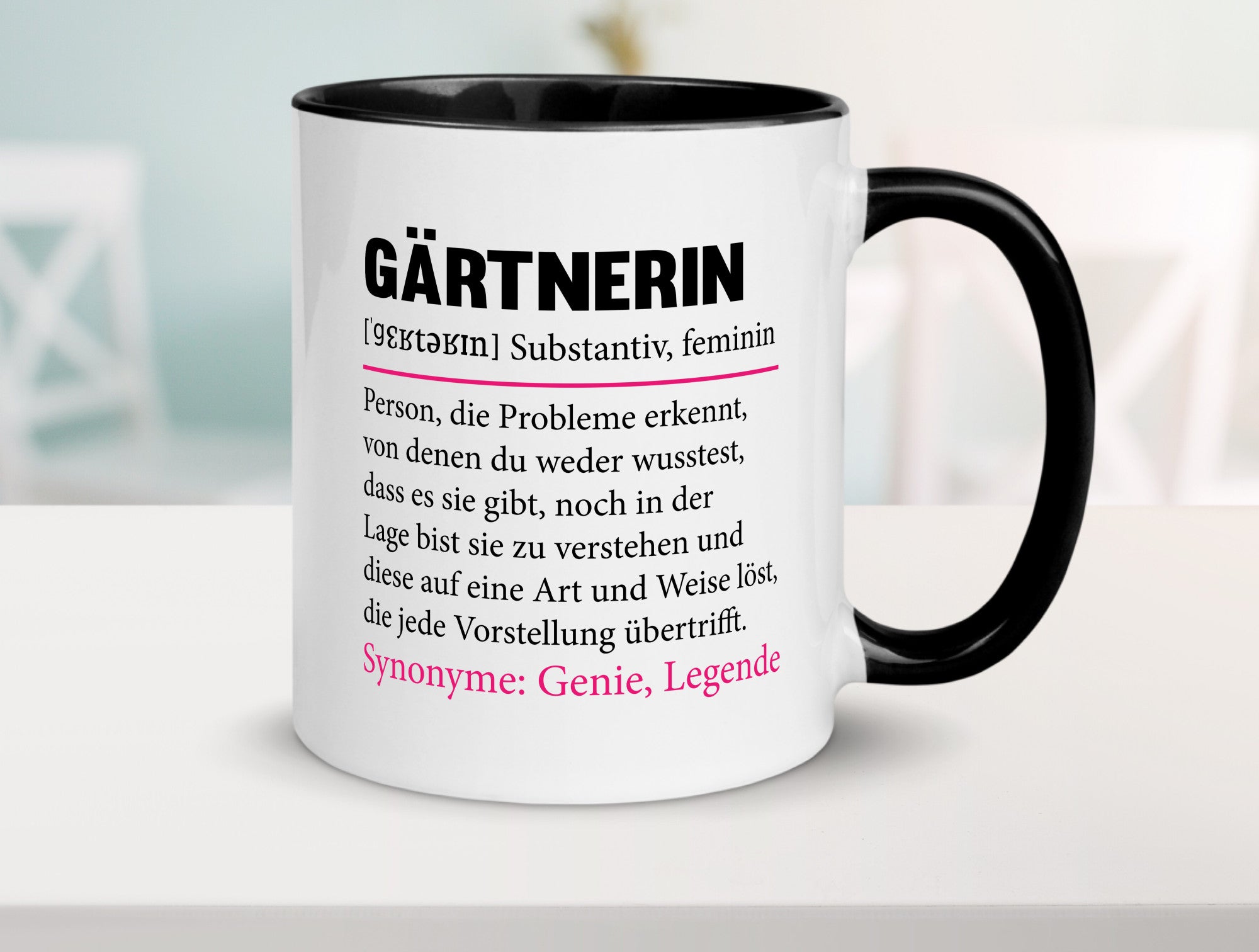 Gärtnerin | lustig Gartenbau Beruf Spruch Geschenk Arbeit Kollegen Büro