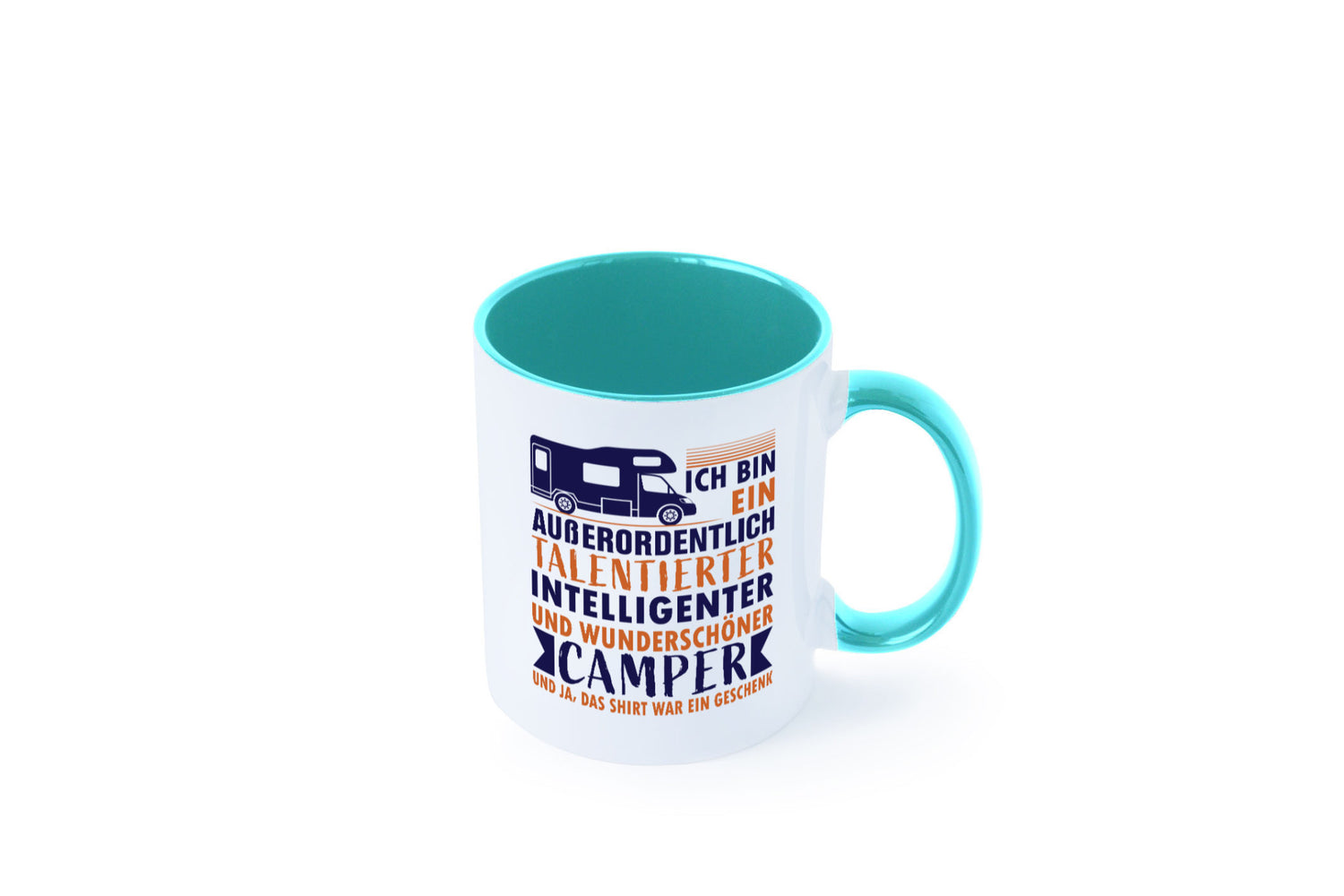 Talentierter | Intelligenter Wunderschöner Camper lustiger Spruch Geschenk