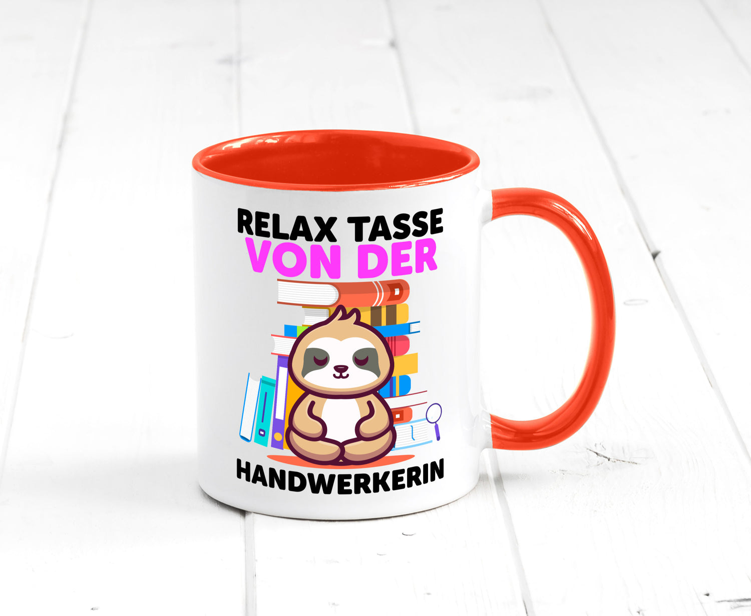 Relax Tasse: Handwerkerin | Handwerkerinnen Geschenk Humor Geschenkidee