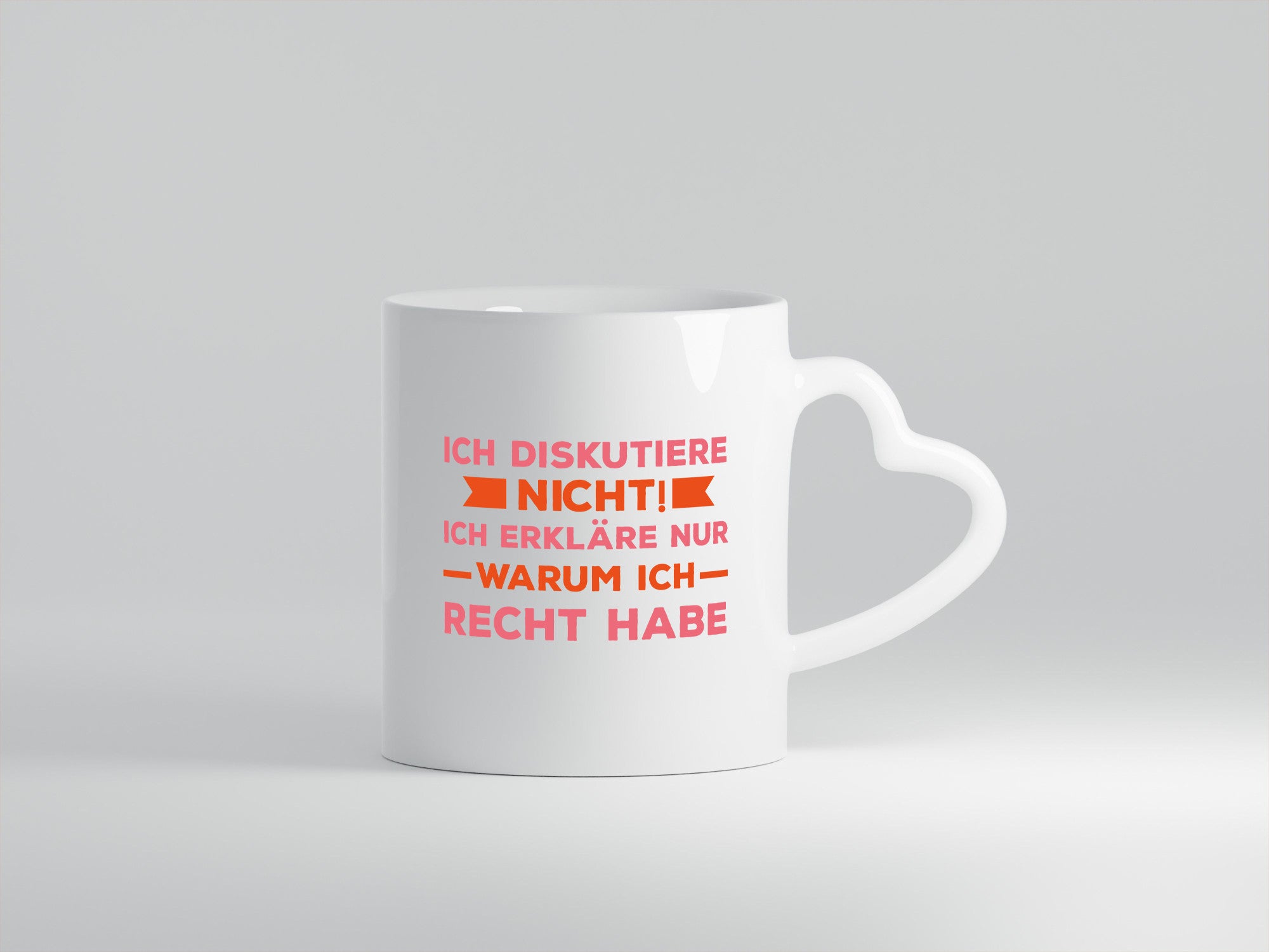 Ich diskutiere nicht | Spruch witzig Besserwisser Geschenk Tierliebhaber Humor