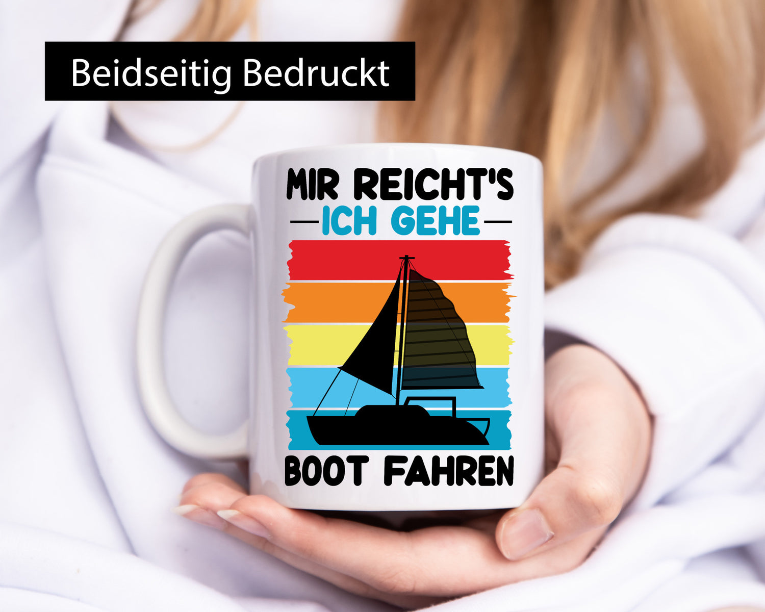 Mir reichts ich geh Boot Fahren | Bootsfahrer Motorboot v2 Humor Geschenkidee