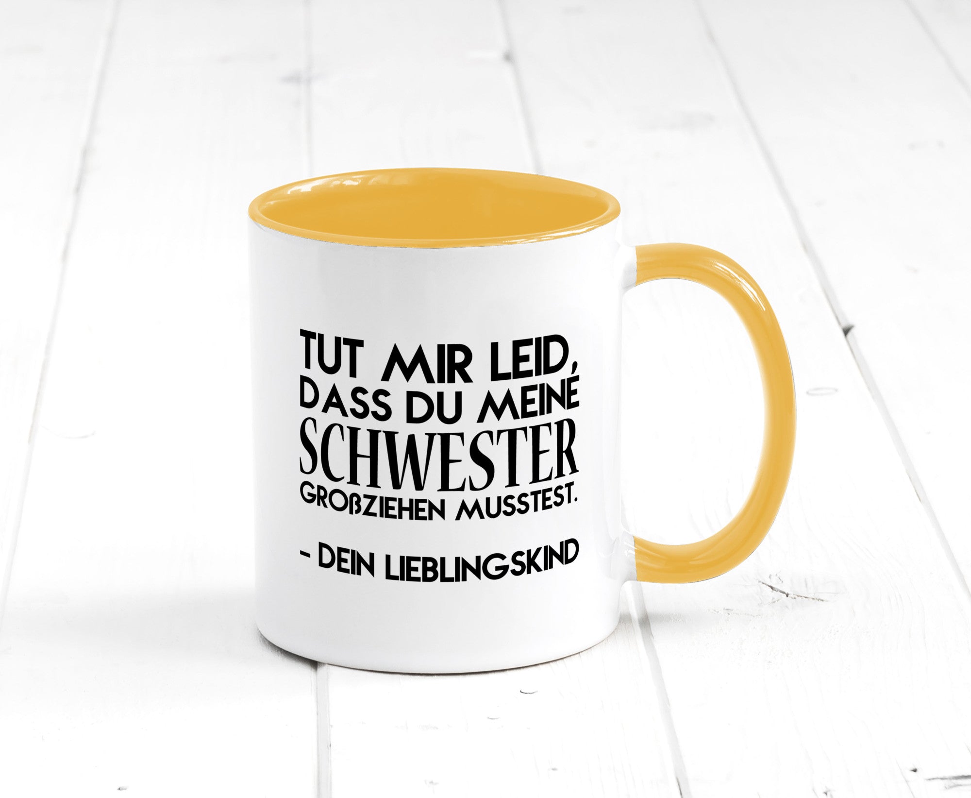 Lieblingskind | Eltern Schwester Kinder lustig Geschenk Humor Geschenkidee