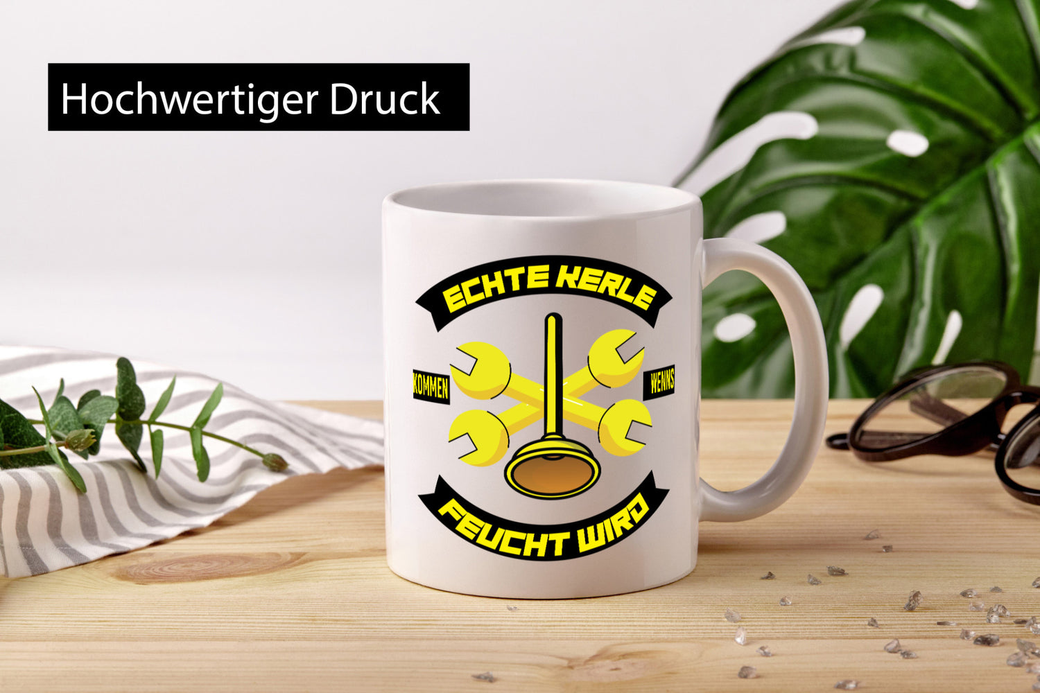 Klempner | Echte Kerle kommen wenns feucht wird Geschenk Humor Geschenkidee