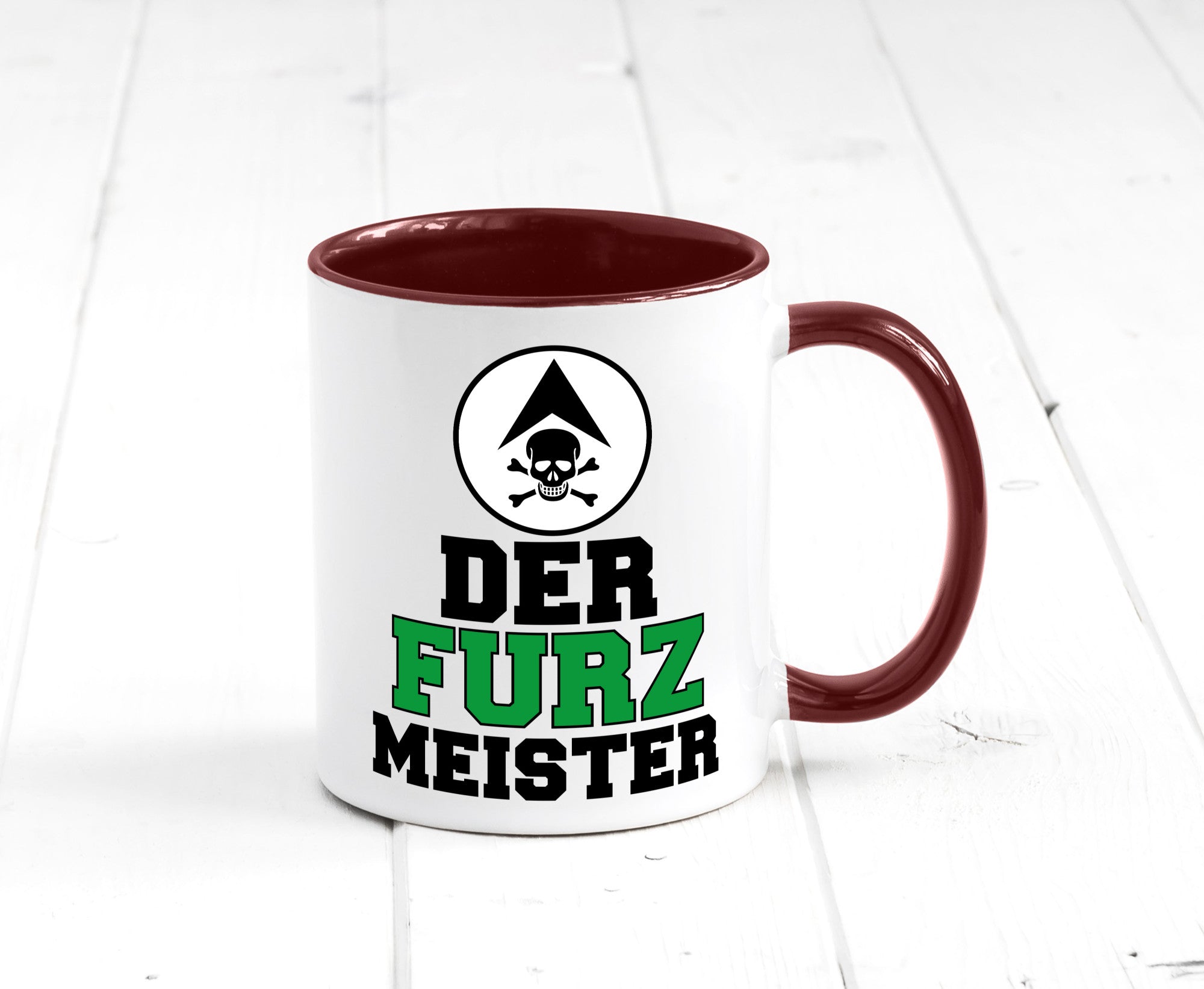 Der Furz Meister | Männer Tasse derber Humor Furzen lustiger Spruch Geschenk