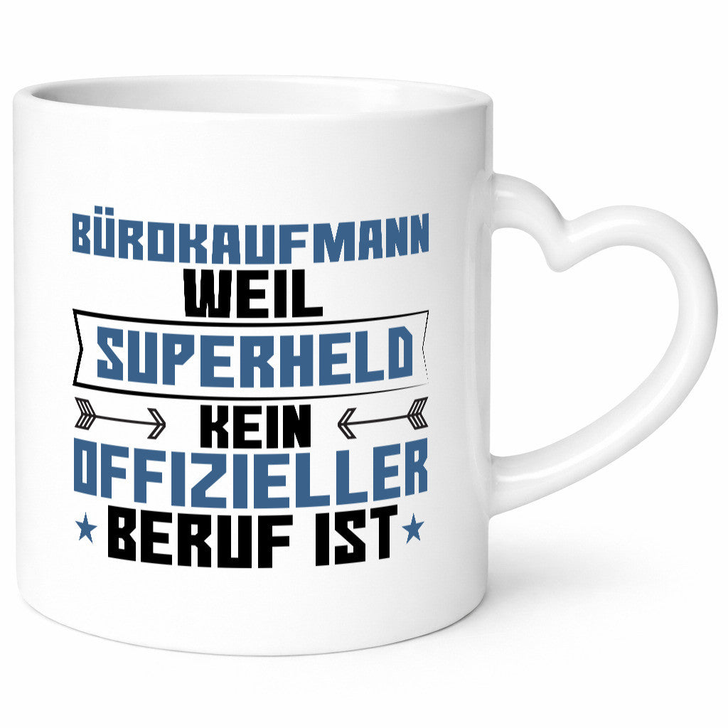 Superheld Bürokaufmann | Kaufmann Geschenk Arbeit Kollegen Büro lustiger Spruch