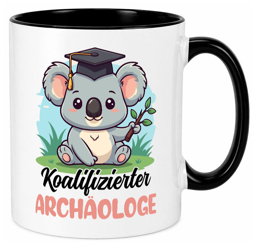 Koalifizierter Archäologe | Archäologie Forscher Geschenk Humor Geschenkidee Tasse