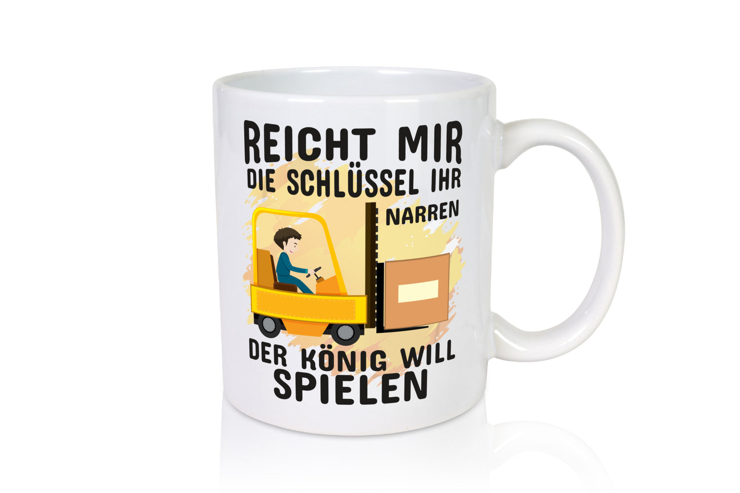Gabelstapler Tasse | Lagerarbeiter Humor Beruf Arbeit Kollegen Büro Geschenkidee
