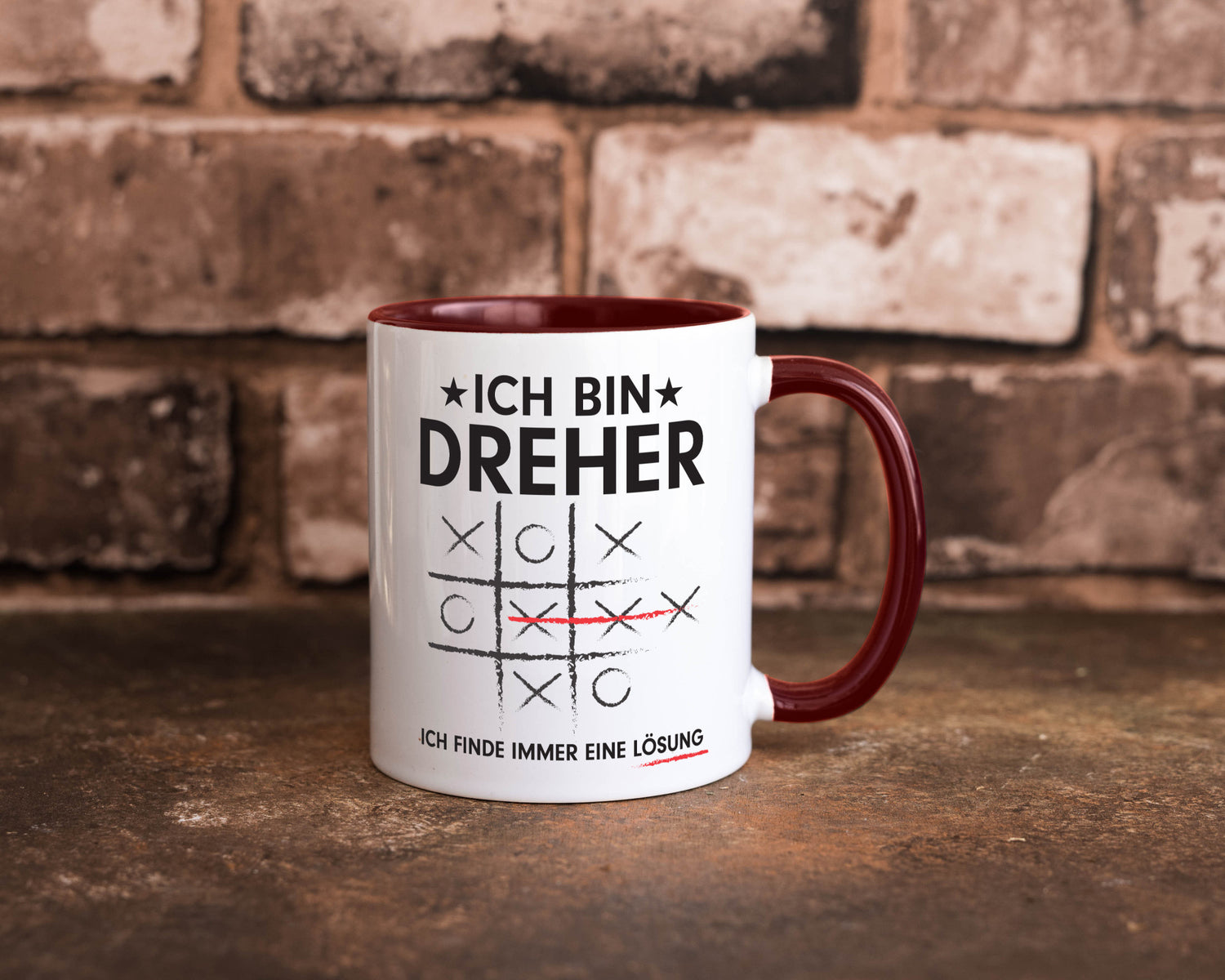 Lösung finden: Dreher | Fräser v2 Geschenk Humor Geschenkidee lustiger Spruch