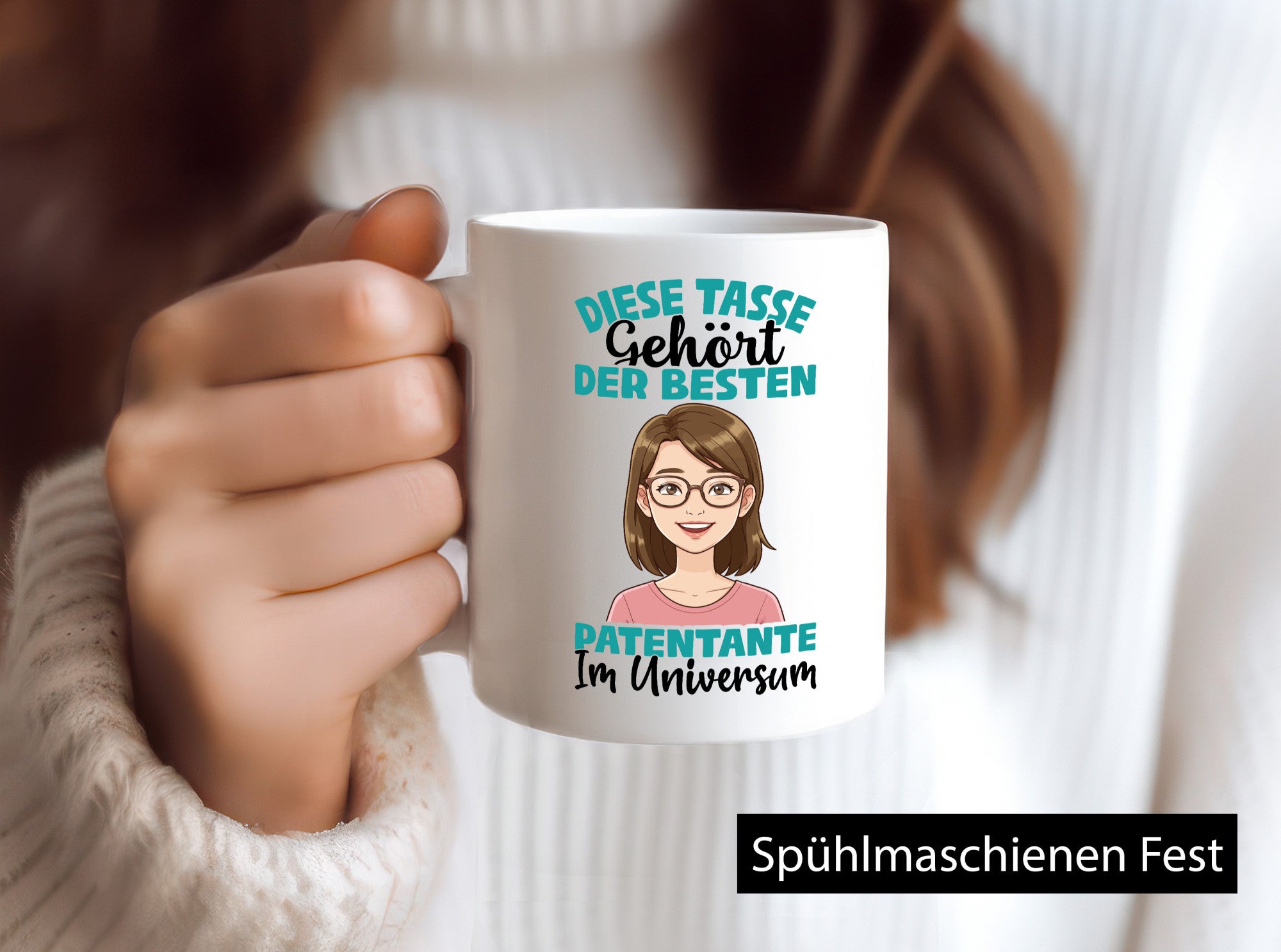 Im Universum: Patentante | Beste Tante Geschenk Humor Geschenkidee lustiger