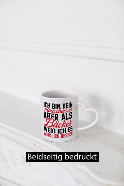 Kein Klugscheisser aber als Bäcker weiß ich alles besser Humor Geschenkidee