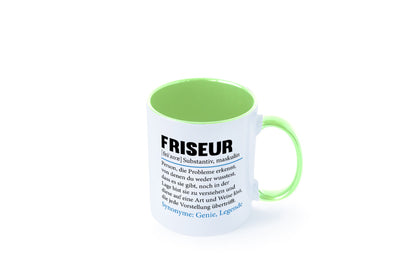 Friseur | Spruch Frisör Beruf lustig Humor Arbeit Kollegen Büro Geschenkidee