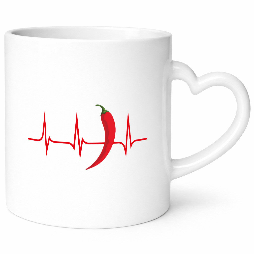 Chili Motiv | Peperoni scharf Chilischote Pfeffer Geschenkidee Humor Tasse