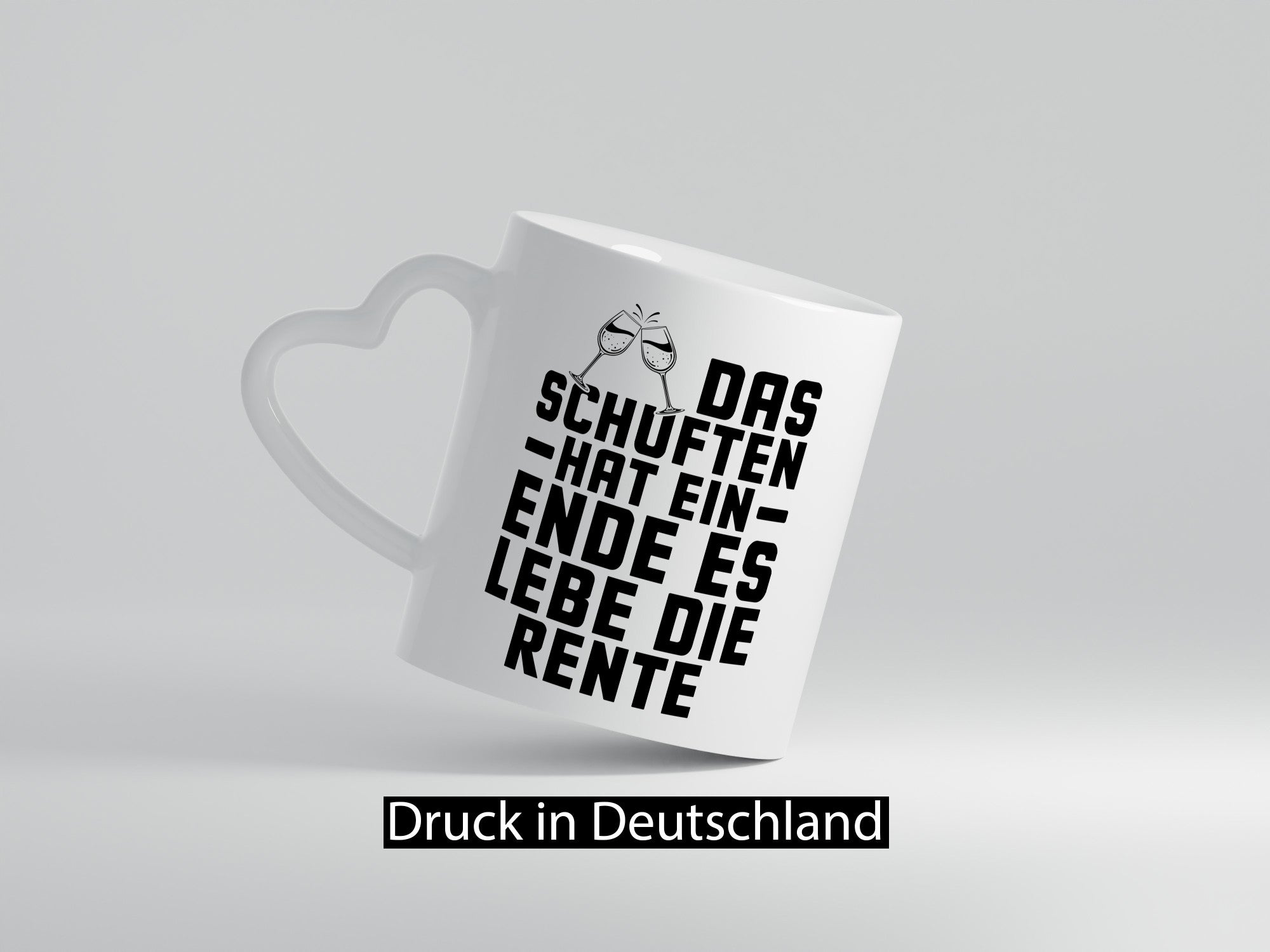 Schuften hat ein ende es lebe die Rente | Rentner lustiger Spruch Geschenk