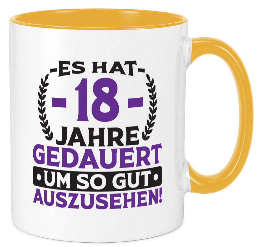 18 Jahre gedauert um so gut auszusehen | 18. Geburtstag v2 Geschenkidee Humor