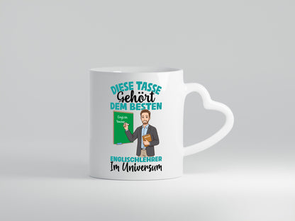 Im Universum: Englischlehrer | Schule Englisch lustiger Spruch Geschenk Humor