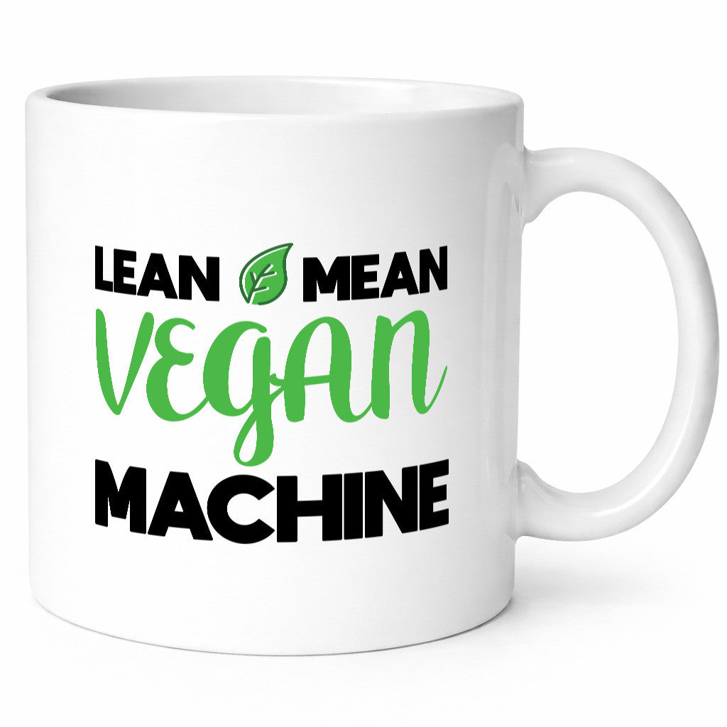 Lean Mean Vegan Maschien | Vegetarier lustiger Spruch Geschenk Humor
