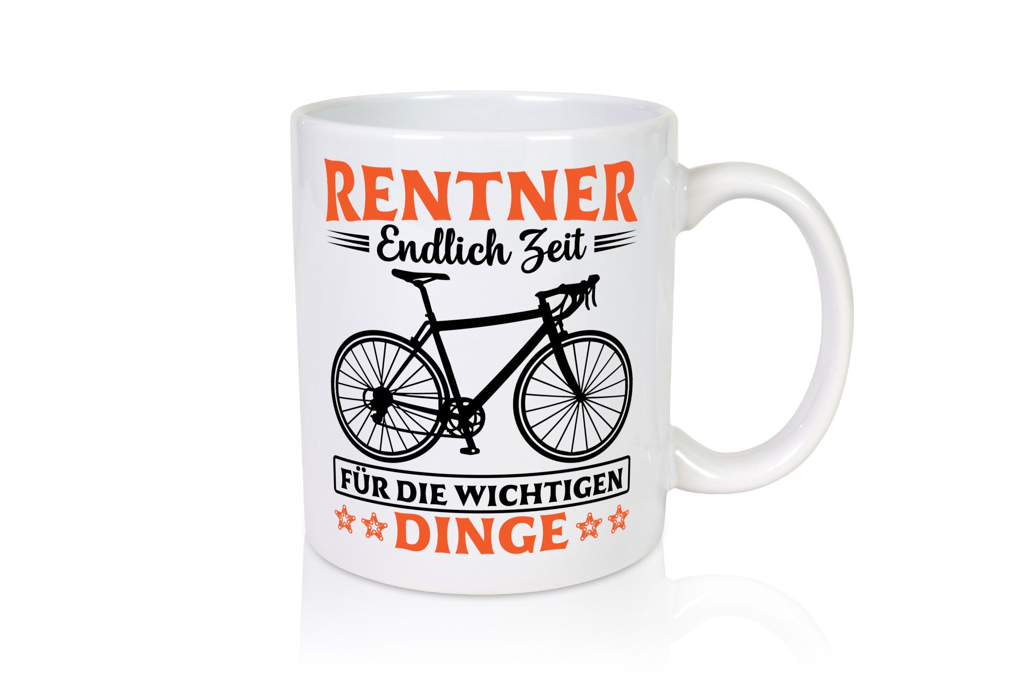 Rentner | Zeit für wichtige Dinge Fahrrad lustig Ruhestand Jubiläum Geschenk