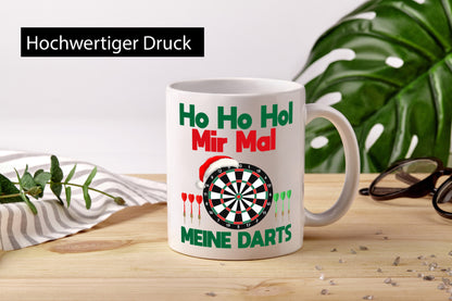 Ho mir mal ein Bier | Dart Ugly Christmas lustig Humor Geschenkidee Geschenk