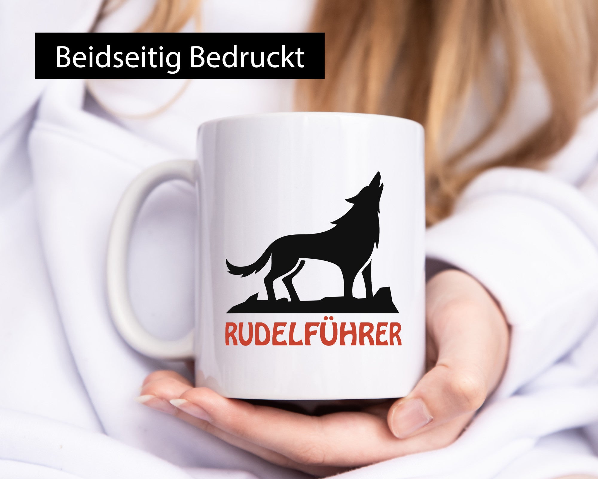 Rudelführer | Spruch Wolf Hundebesitzer Hunde lustiger Geschenk Tierliebhaber