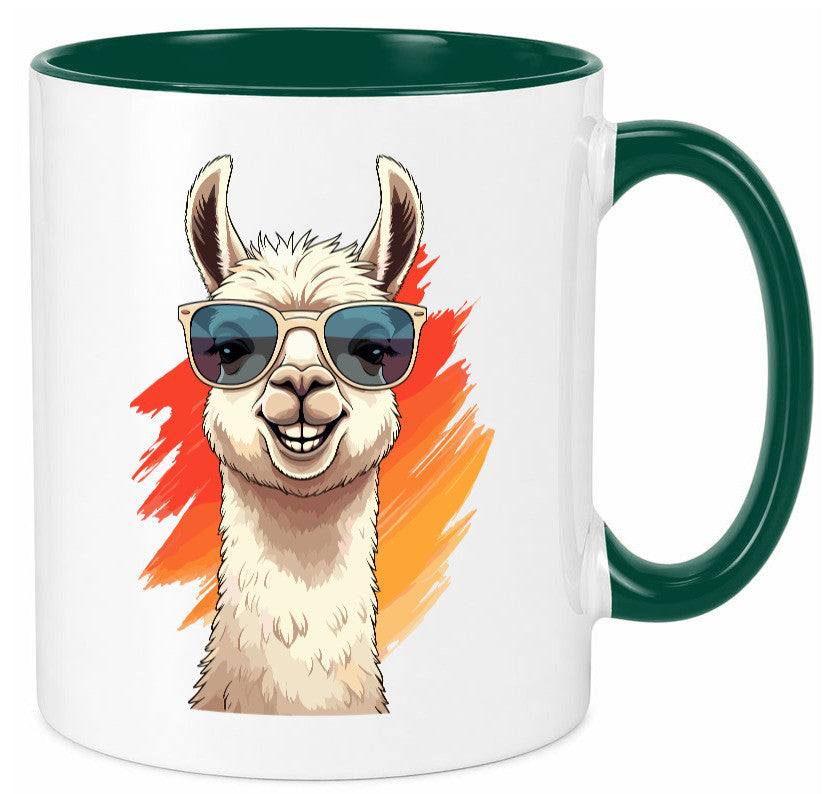 Alpaka | Lama liebhaber v2 Geschenkidee Humor Tasse