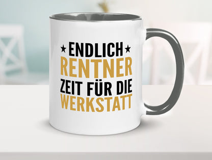 Rentner zeit für die Werkstatt | Ruhestand Handwerker v2 lustiger Spruch