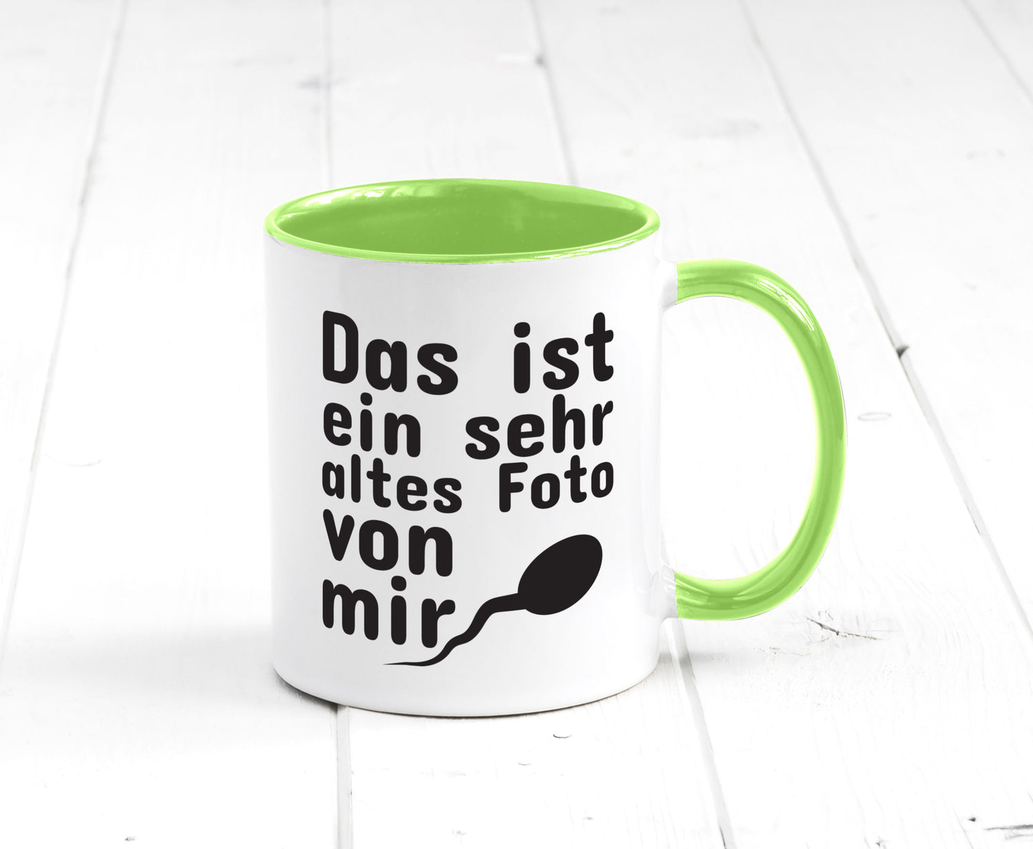 Sehr altes Foto von mir | lustige Tasse Männer Humor Geschenk Geschenkidee