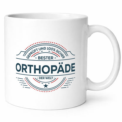 Geprüft und sicher: Orthopäde | Orthopädie lustiger Spruch Geschenk Humor