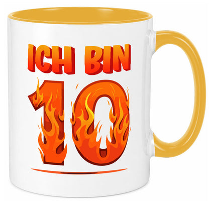 10. Geburtstag | 10 Jahre Drache lustiger Spruch Geschenk Geschenkidee Tasse