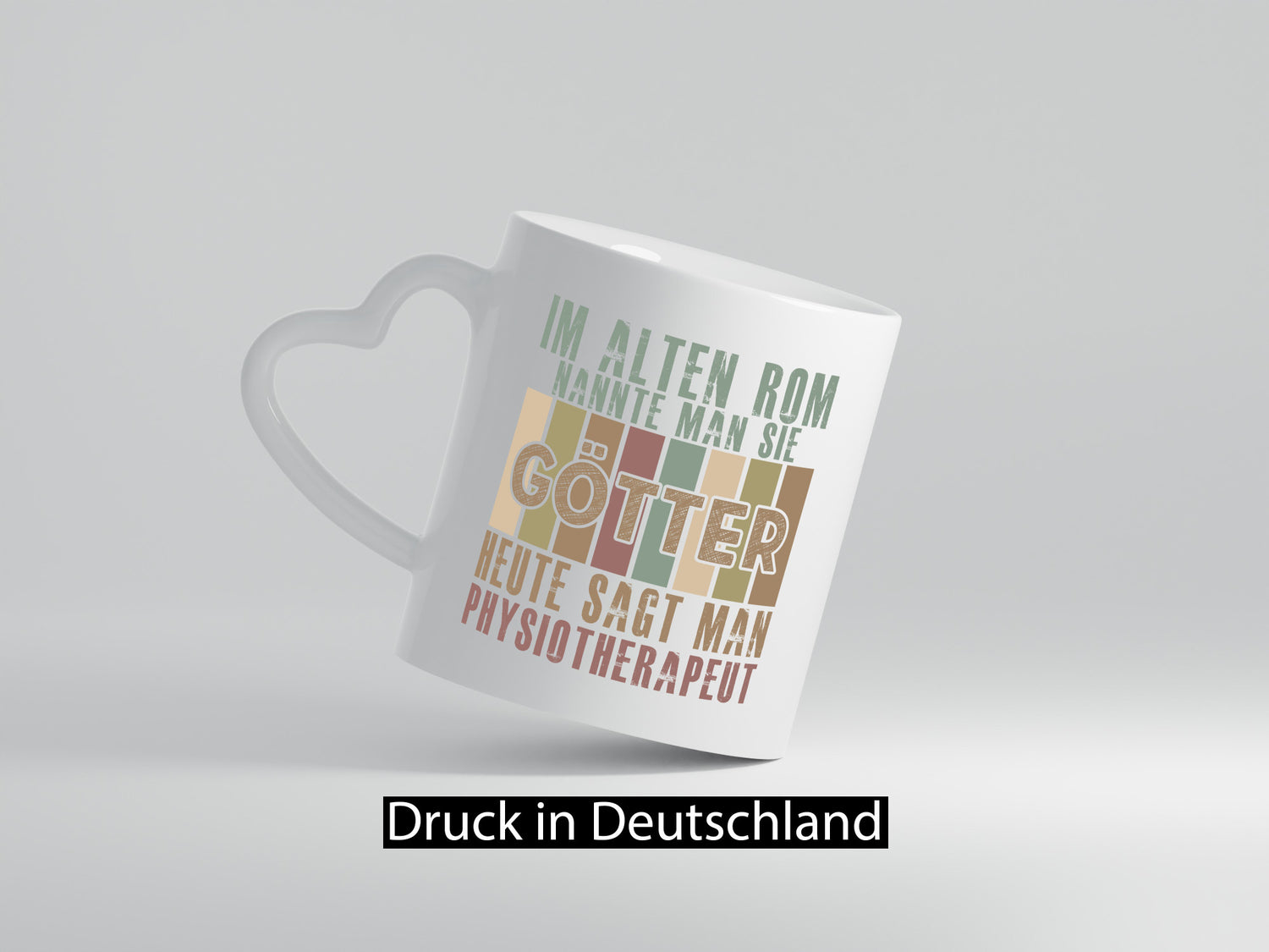 Heute sagt man: Physiotherapeut lustiger Spruch Geschenk Humor Geschenkidee