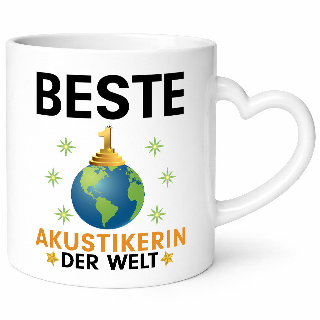 Welt Beste Akustikerin | Akustik Hörgeräteakustik lustig Humor Geschenkidee
