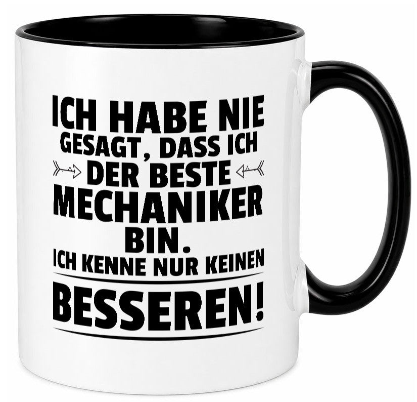 Der Beste Mechaniker | KFZ Werkstatt Geschenkidee Humor Tasse